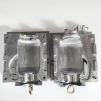 Machine de soufflage semi-automatique économique pour PET et PP, entraînée par un moteur PLC, pour la production de bouteilles en plastique de 10 L
