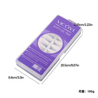 240 pièces/boîte Capsules d'ongles carrées en gel souple ABS mat givré, couvrance totale, rose nude, forme ballerine, pré-polies, réutilisables