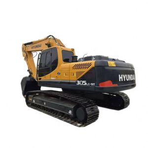 Excavadora de cadenas Hyundai 305LC-9T original de Corea, máquina de construcción de 30 toneladas con motor principal en venta - Product Image 1