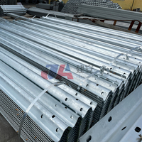 Barrera de Seguridad Vial de Acero Galvanizado Personalizada con Doble Viga en Forma de W, Alta Resistencia, Certificada por AASHTO, en Oferta