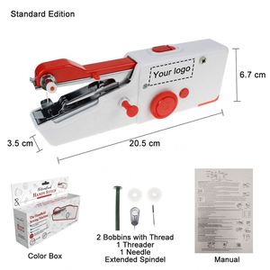 จักรเย็บผ้ามือจับยางขนาดเล็กแบบพกพา - Product Image 4