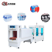 Máquina Automática para Envolver con Film Retráctil, Empaquetadora Industrial de Estilo Manga con Termoencogimiento para Botellas, Latas y Cajas en Multipack