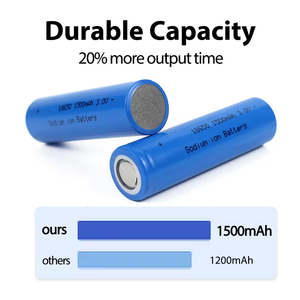 Batteria 18650 agli ioni di <span class=keywords><strong>sodio</strong></span> ad alto tasso 3.0V 1500 mAh 1C 4000 volte cicli di <span class=keywords><strong>sodio</strong></span> batteria <span class=keywords><strong>al</strong></span> <span class=keywords><strong>sodio</strong></span> na ioni di batteria per la <span class=keywords><strong>vendita</strong></span> - Product Image 5