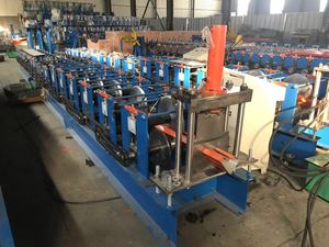 Tự động xuống ống nước làm cho máy móc downspout thép máng xối vuông mưa ống cuộn hình thành máy - Product Image 5