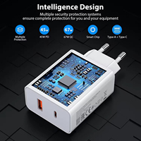 Cargador USB de 67W con Cable USB Tipo C de 6A para Redmi, Carga Rápida Turbo, Adaptador de Corriente USB A+C para Xiaomi 17/14/13/11T/11 Ultra