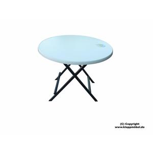 <b>Bistro</b> <b>Table</b> Sky Round 80 Cm Full Plastic Steel Outdoor <b>Table</b> - Product Image 1
