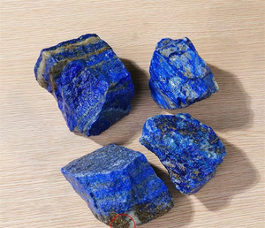 Đá <span class=keywords><strong>Lapis</strong></span> <span class=keywords><strong>Lazuli</strong></span> tự nhiên, đá thạch anh thô, đá bán quý thô, đá quý đã được mài nhẵn bán buôn - Product Image 6