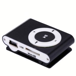 Lecteur MP3 portable rétro classique en métal avec clip, lecteur de musique sportif avec fente pour carte SD/TF - Product Image 1