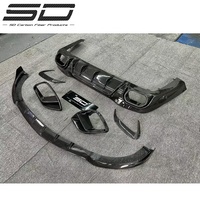 Coque de protection pour mercedes Benz Amg Gt63, pare-chocs en Fiber de carbone sec, Style B