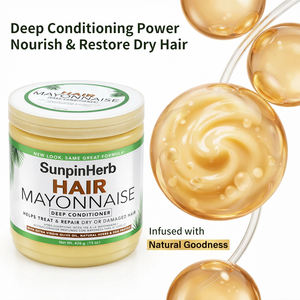 Acondicionador Profundo para Cabello Seco y Dañado Africa's Best Originals Hair Mayonnaise con Aceite de Oliva y Proteína para Reparación - Product Image 1