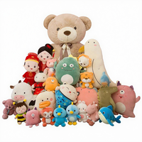 Machine à griffes personnalisée de 8 pouces à succès, jouet en peluche de dessin animé, directement de l'usine, avec rembourrage en coton PP, cadeau décoratif pour enfants