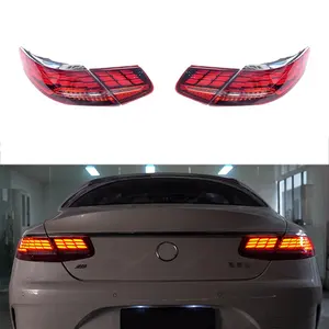 Aftermarket body kits for S-Class Coupe C217 W217 S63 rear lights auto parts car accessories rear lamp LED