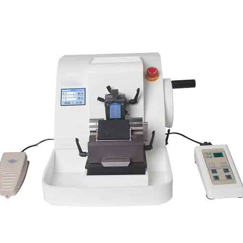 High Quality Laboratory Equipment Manual Rotary Fully Automatic Microtome for Sale