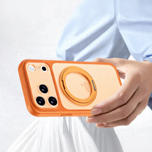 เคสโทรศัพท์มือถือแบบกันกระแทกสำหรับ iPhone 17 Pro Max พร้อมวงแหวนแม่เหล็กป้องกันเลนส์ TPU+PC ป้องกันรอบด้าน 360 องศา - Product Image 2