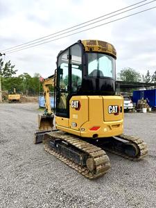 Mini pelles CAT 303 d'occasion Pelle sur chenilles 3 tonnes Pelle hydraulique d'occasion Vente en gros Machines de construction Godet CE - Product Image 4