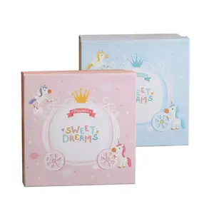 신생아 광장 아기 보름달 반환 어린이 날 투명 선물 상자 사용자 정의 로고 패션 매력적인 디자인 선물 상자