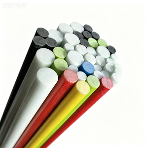 Tuteurs de plantes flexibles en plastique FRP résistant aux UV, tiges en fibre de verre colorées pour le jardin - Product Image 5