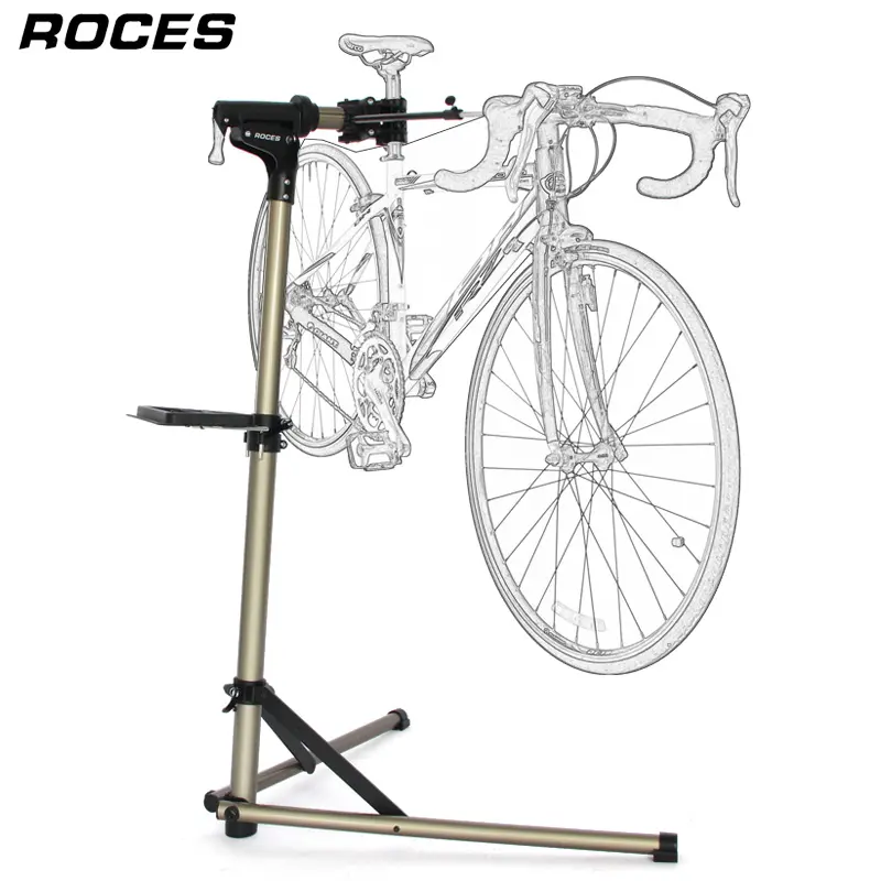 Adjustable Foldable Bicycle Rack Professional Aluminum Alloy Bike Repair Stand Professional Bicycle Repair Tools Cycling Bike