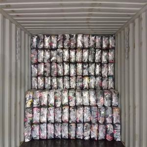 Trapos de punto, trapos de corte, trapos de tela de algodón, trapos de camiseta de algodón 100% de colores, trapos de limpieza cosidos - Product Image 1