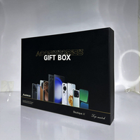 Caja de Regalo de Accesorios para Samsung, Banco de Energía Magnético, Cargador Inalámbrico de 22W, Adaptador de Cable PD, Auriculares Inalámbricos, Funda Magnética para Teléfono