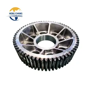 High quality Heavy Duty Large Module Alloy Steel Segment Casting Herringbone Tooth Double Helical Spur Bull Ring Gear