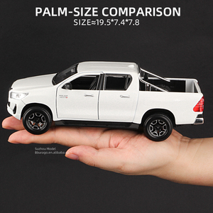 Maisto 1:27 Hilux Pickup hợp kim Xe mô hình mô phỏng diecasts Đồ chơi xe thu Quà Tặng tĩnh Diecast Đồ chơi xe đồ chơi - Product Image 2
