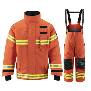 ANBEN FIRE EN469 NOMEX IIIA 4 Couches OEM CE vêtements de <span class=keywords><strong>pompier</strong></span> personnalisé <span class=keywords><strong>pompier</strong></span> durable <span class=keywords><strong>pas</strong></span> <span class=keywords><strong>cher</strong></span> costume de lutte contre l'incendie costume - Product Image 2