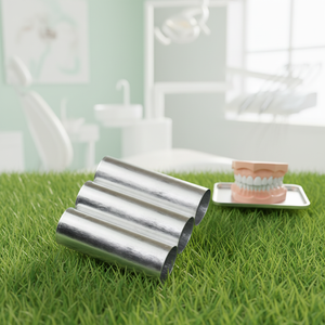 أنبوب ألومنيوم فارغ لطب الأسنان مصنوع من مادة فالبلاست المرنة لمختبرات طب الأسنان - Product Image 3