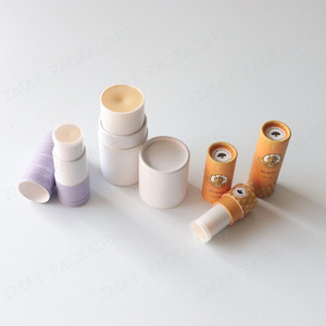 Eco Friendly Custom Size Deodorant Container Deodorant Tubes Twist up <b>Paper</b> Tubes for Deodorant Balm Packaging - Product Image 2