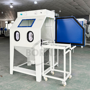 Camera di sabbiatura a secco ad alta efficienza con pulizia manuale, ugello in carburo di boro da 8 mm, cartuccia filtrante importata <span class=keywords><strong>per</strong></span> la rimozione della polvere - Product Image 1