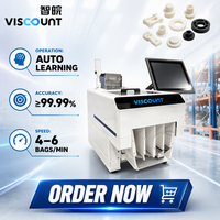 Machine de comptage et d'emballage automatique de pièces en plastique VisCount VST4-1 à haute précision par vision, en promotion
