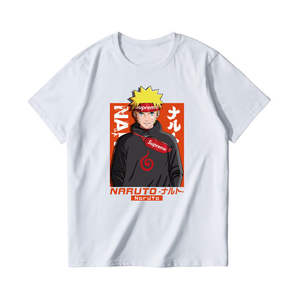 Naruto Classic Sasuke Sharingan Symbol Boy's Red T-shirt : Target