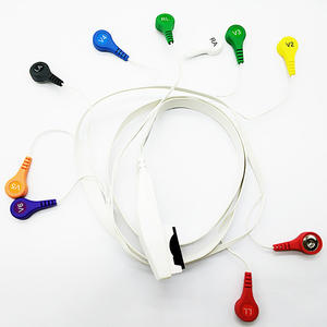 Compatível <span class=keywords><strong>Mortara</strong></span> AHA/IEC 10 Leads ECG <span class=keywords><strong>Holter</strong></span> Cabo Snap/Clip Tipo - Product Image 5