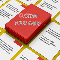 Jeu de cartes personnalisé pour couples, en papier, pour soirée de boisson entre adultes, amusant - Boîte et cartes personnalisables, cadeau et usage promotionnel