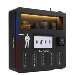 100ml Wall <b>Mounted</b> Cologne Dispenser Smart Freestanding Perfume <b>Spraying</b> Vending Machine With Card for Sale 100ml Capacity Holds - Product Image 1
