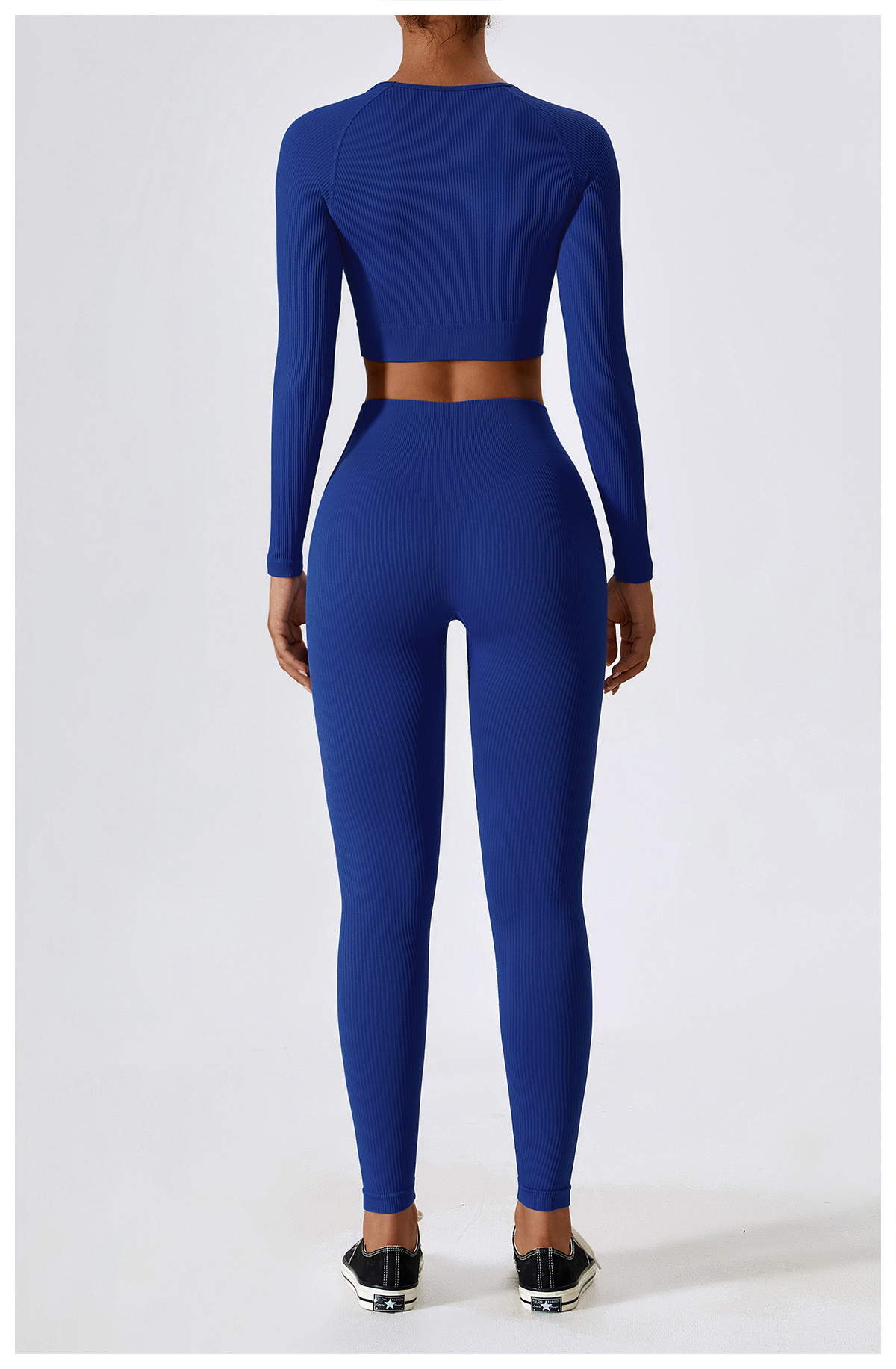 navy Long sleeves set