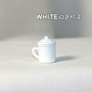 Miniature 1:12 pour maison de poupée, modèle de jouet alimentaire, accessoires de salle de bain, mini tasse vintage / gobelet à rince-bouche <span class=keywords><strong>G123</strong></span> - Product Image 6
