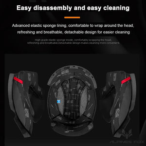 Casque de moto DOT Casque intégral de sécurité <span class=keywords><strong>pour</strong></span> les courses de plein air Motocross Casque de moto Casco Moto Capacetes Casque 3C - Product Image 4