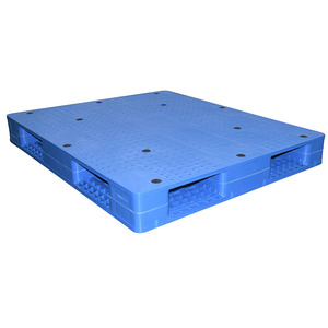 Palette en plastique hygiénique à double face plate à 4 voies de qualité alimentaire à plateau fermé 1300*1100mm, capacité de 1500 kg, logistique dynamique - Product Image 4