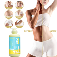 TWG RTS Whitening AHA Bodylotion Huidverzorging AHA Fruitzuur Bodylotion Vitamine C Lichtmakende Hydraterende Verlichtende Bodylotion