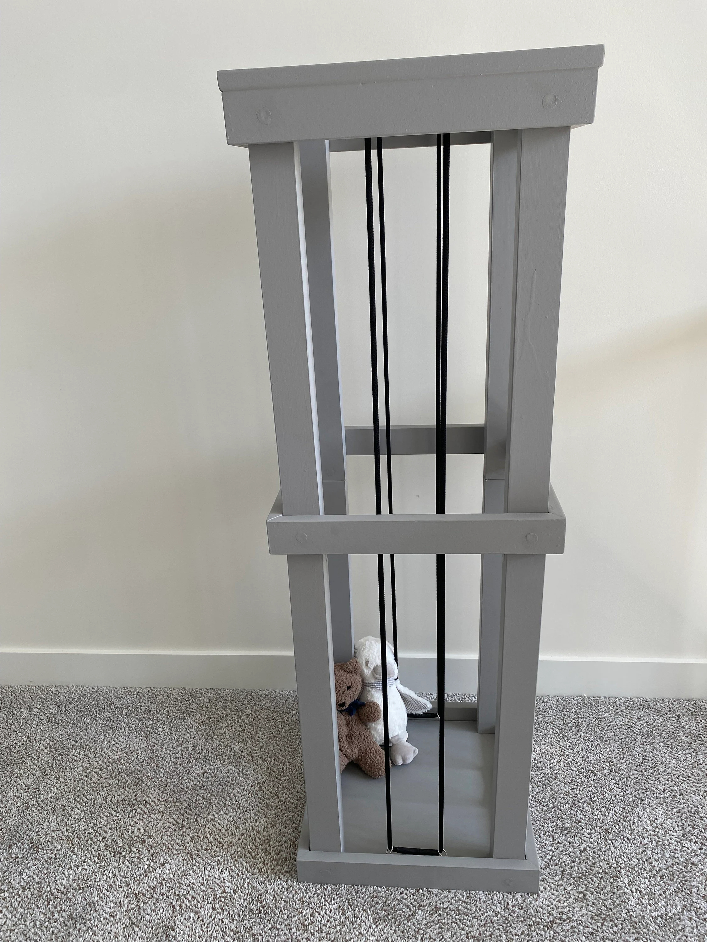 Stofftier-Zoo-Aufbewahrungskfig Tierkfig-Organizer Ball-Aufbewahrung  Zoo-Kfig Holz-Zoo-Tier-Spielzeughalter fr Mdchen Jungen Kinderzimmer|  Alibaba.com