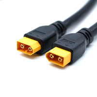 Conector de Batería XT30/60/90H-M/F Macho/Hembra Personalizado con Aislamiento de Silicona para Cable de Alimentación Electrónica