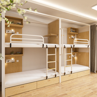 Lits superposés modernes en fer, double, non-intrusifs, pour dortoirs, écoles, auberges de jeunesse, maisons d'hôtes, appartements, hôtels Esports et usage en chambre.