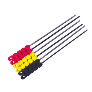 Lima de acero de alto carbono con mango, adecuada para cadenas de motosierra circulares de 4.0mm, 4.8mm, 5.5mm pulgadas. - Product Image 5