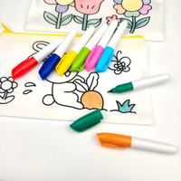 Mini rotulador para tela, no tóxico, lavable, para pintar sobre textiles, para niños, manualidades, camisetas, bolsas de lona, dibujo, arte, regalo.