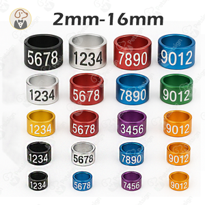 Custom Aluminium Race Duif Ringen Nummering Naam Band Voor Papegaaien Benzing Bird Foot Chip Bird Supplies From <span class=keywords><strong>Belgium</strong></span> - Product Image 2