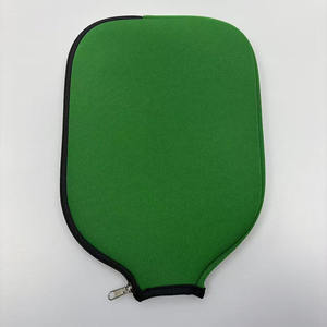 Housse de raquette de pickleball en néoprène colorée, plusieurs nuances, manchon de protection, impression de logo personnalisée, accessoire promotionnel d'entraînement - Product Image 1