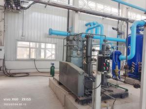Unidad compresora de pistón recíproco para gas de cloruro de metilo (<span class=keywords><strong>clorometano</strong></span>) pesado con booster para planta de sodas cloroalcalinas - Product Image 4