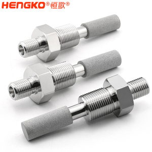 HENGKO Micro Nano Bubble Diffuser Sintered Stainless Steel Gas Sparger CO2 O2 Ozone <strong>Carbonation</strong> Air Stone - Product Image 3