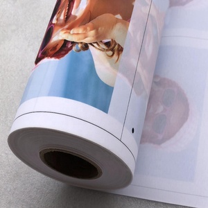 In kỹ thuật số 110gms không thấm nước Matte Polyester vải chất lượng cao phun vải cuộn cho sắc tố/nhuộm mực mỏng và mềm mại - Product Image 5